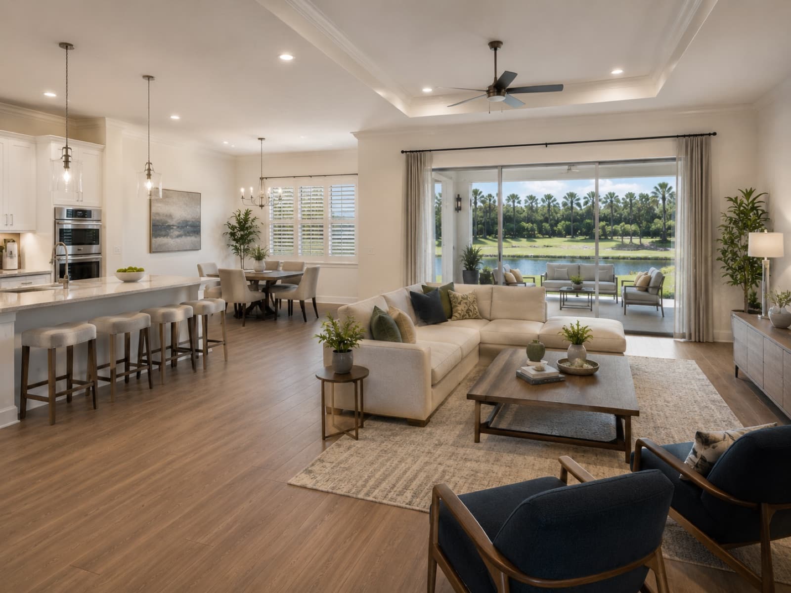 Interior · Living com vista